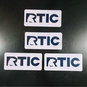 4 RTIC Stickers